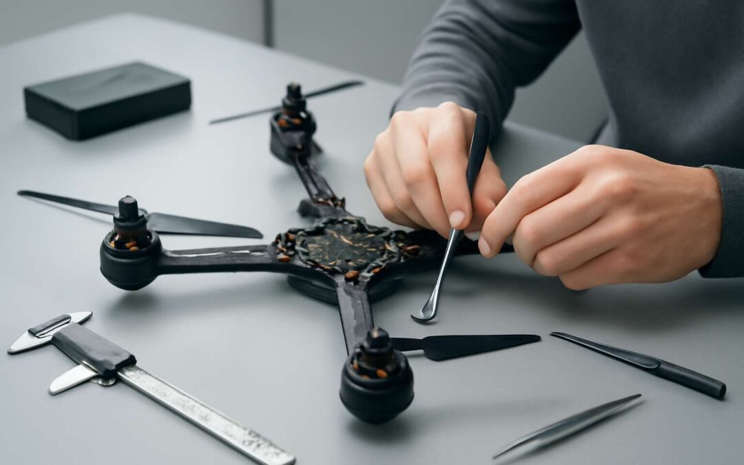 Inside the gears: how drones are made for precision flight