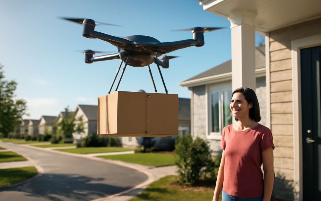 Aerial Leap: How drones delivering packages are reshaping modern delivery