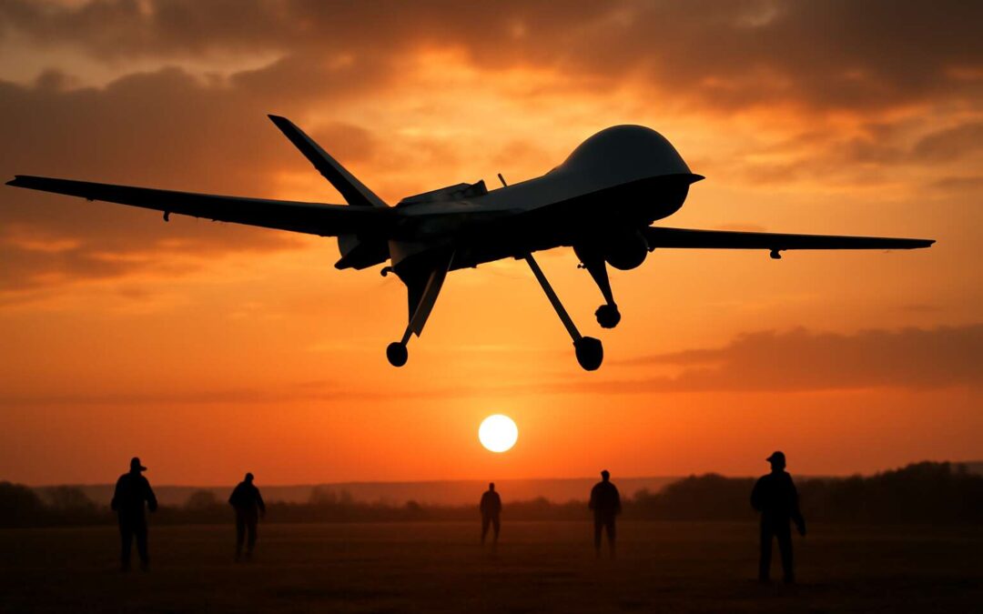 will drones replace soldiers: exploring the thin line between tech and humanity