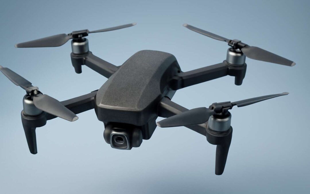 Sleek Takeoff: drones 3d model for cinematic drone visuals