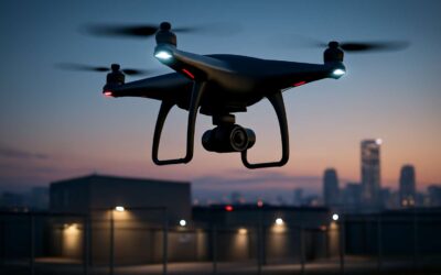 security quadcopter redefines security with real-time patrols and smart alerts.