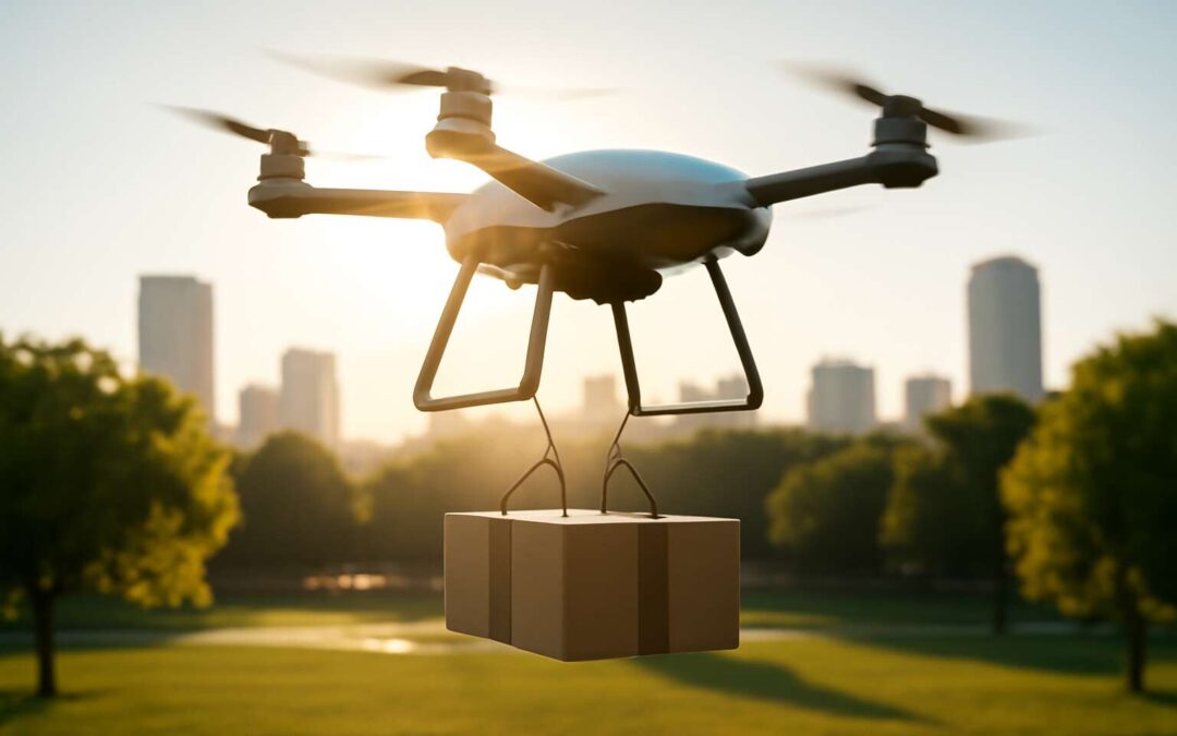 Why drones that can carry things are reshaping delivery and logistics