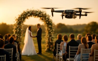 Elevate your ceremony with wedding drones for unforgettable cinematic moments