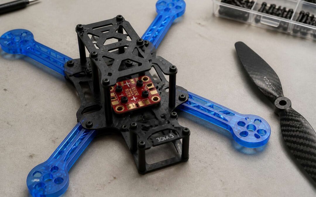 Use the quadcopter frame f450 for your drone build.
