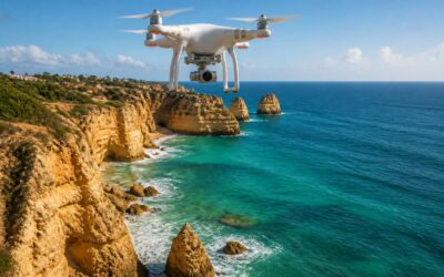 Drones Portugal reveal hidden beaches along the coast.