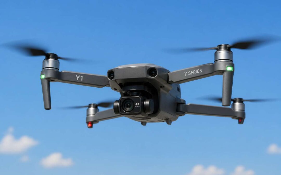 Quadcopter drone y series: fly further, shoot clearer.