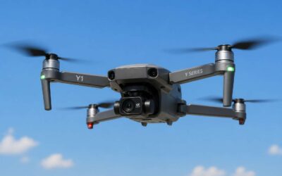 Quadcopter drone y series: fly further, shoot clearer.
